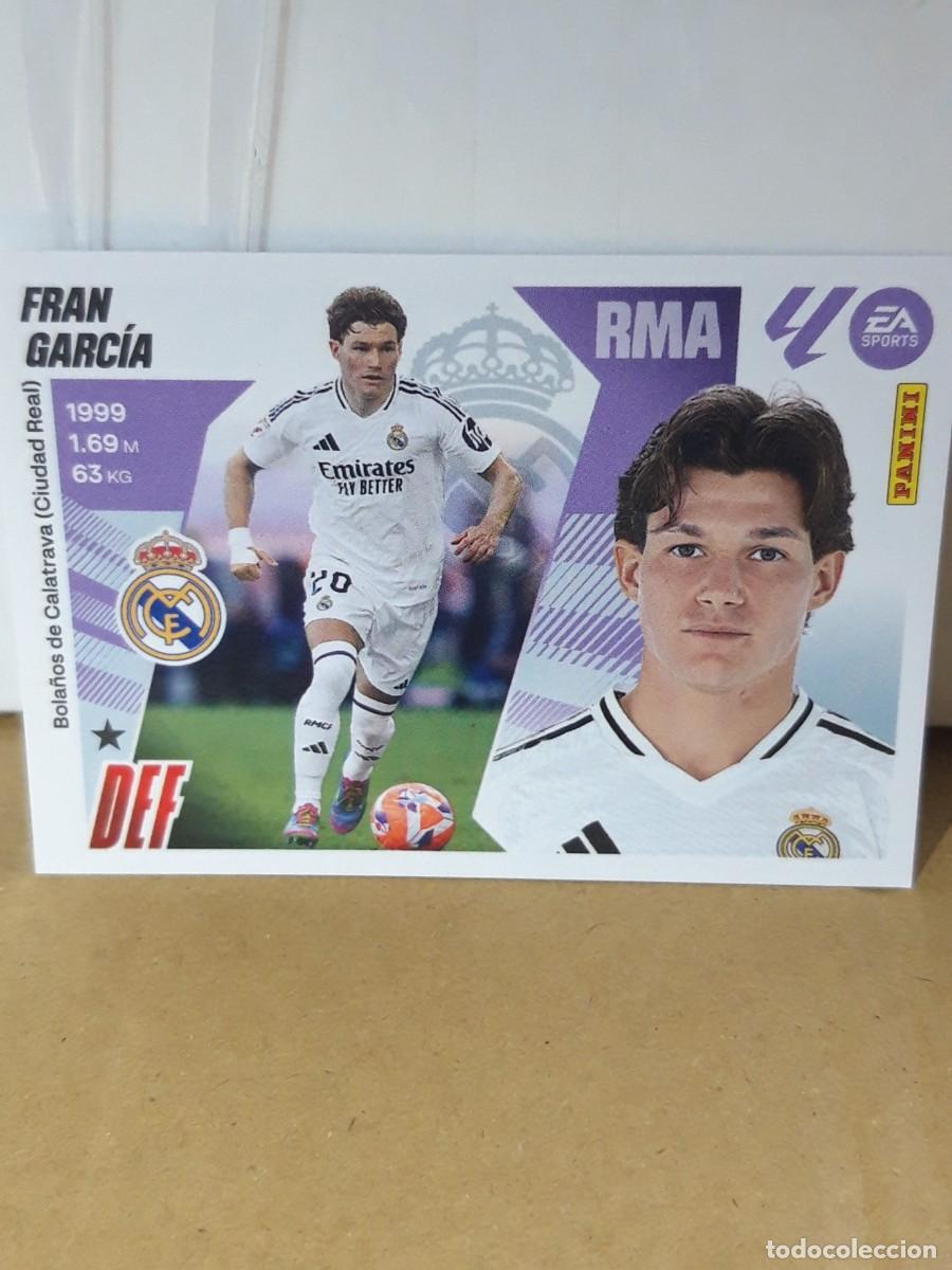 Football Stickers: FRAN GARCIA REAL MADRID N&ordm; 10 B LIGA ESTE 25 26 2025 2026 PANINI