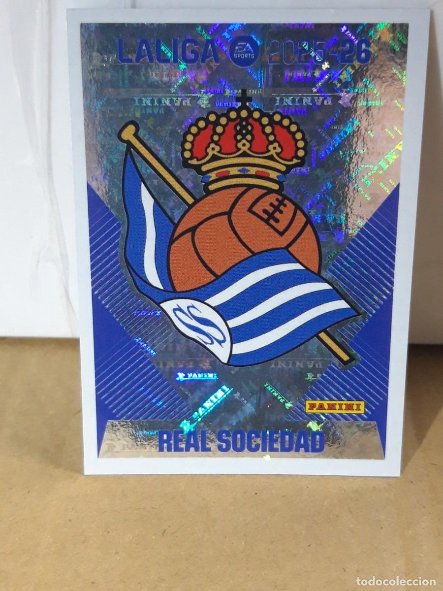 Cartes &agrave; collectionner de Football: ESCUDO REAL SOCIEDAD N&ordm; 1 LIGA ESTE 25 26 2025 2026 PANINI