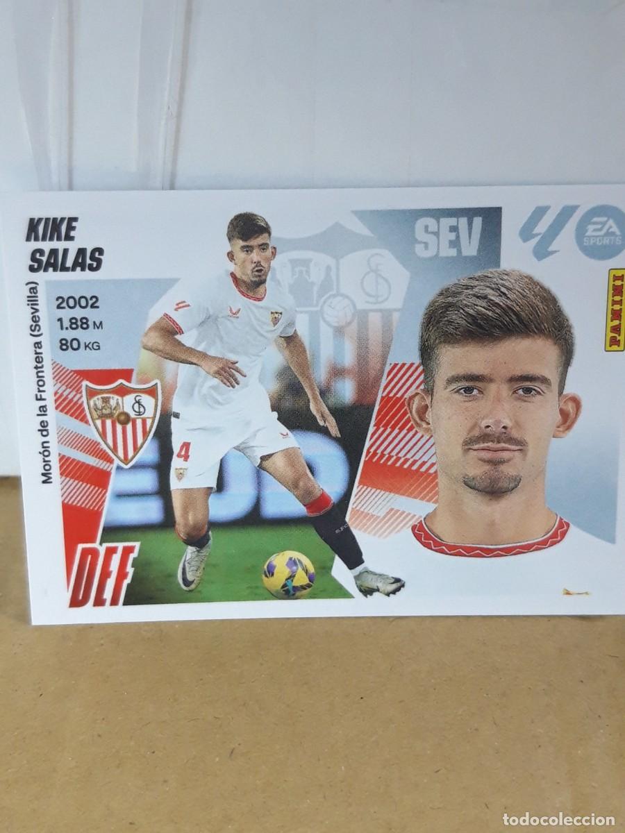 Fu&szlig;ball-Sticker: KIKE SALAS SEVILLA FC N&ordm; 7 A LIGA ESTE 25 26 2025 2026 PANINI