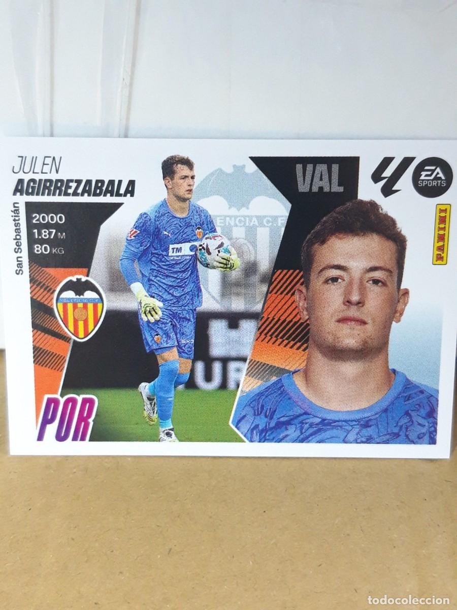 Fu&szlig;ball-Sticker: AGIRREZABALA VALENCIA CF N&ordm; 4 LIGA ESTE 25 26 2025 2026 PANINI