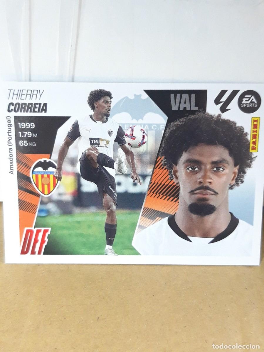 Fu&szlig;ball-Sticker: CORREIA VALENCIA CF N&ordm; 5 A LIGA ESTE 25 26 2025 2026 PANINI