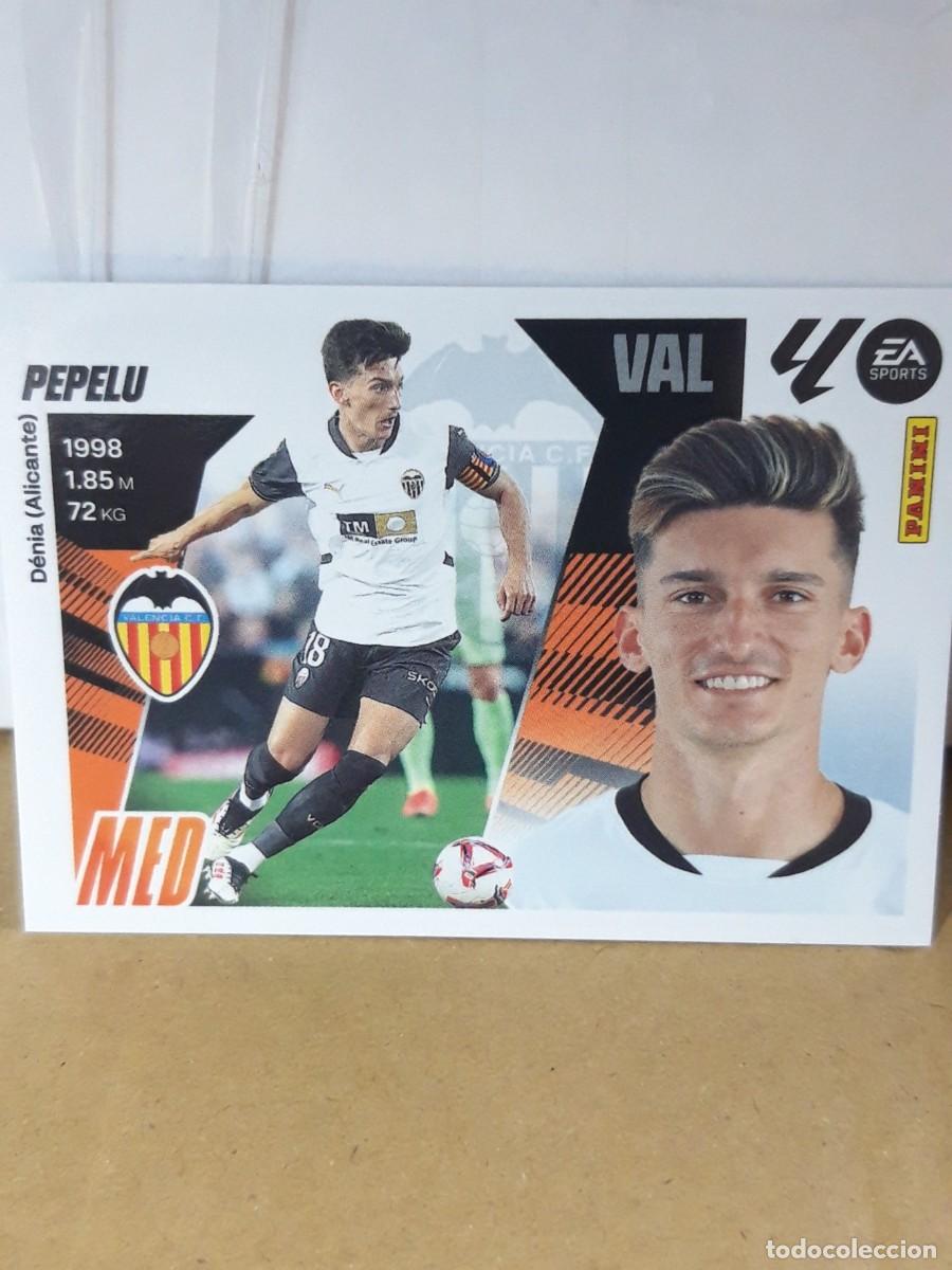 Fu&szlig;ball-Sticker: PEPELU VALENCIA CF N&ordm; 13 LIGA ESTE 25 26 2025 2026 PANINI