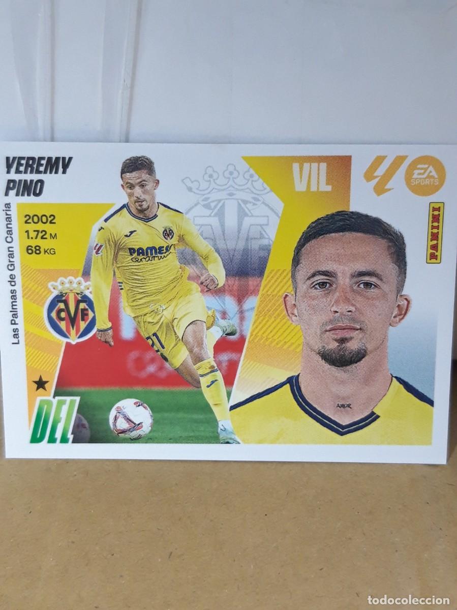 Cartes &agrave; collectionner de Football: YEREMY PINO VILLARREAL CF N&ordm; 15 LIGA ESTE 25 26 2025 2026 PANINI