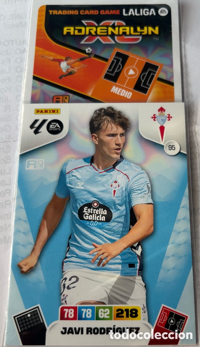 Cromos de F&uacute;tbol: ADRENALYN 25-26 CELTA 95