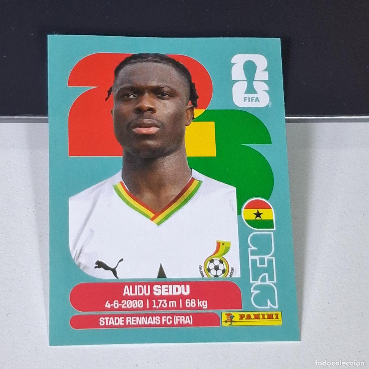 Cromos de F&uacute;tbol: B14 GHA5 ALIDU SEIDU 5 GHANA GHA MUNDIAL FIFA WORLD CUP 2026 STICKER PANINI