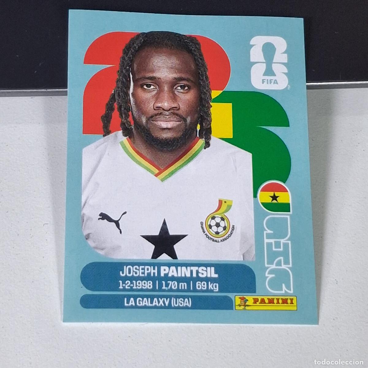 Cromos de F&uacute;tbol: B14 GHA18 JOSEPH PAINTSIL 18 GHANA GHA MUNDIAL FIFA WORLD CUP 2026 STICKER PANINI