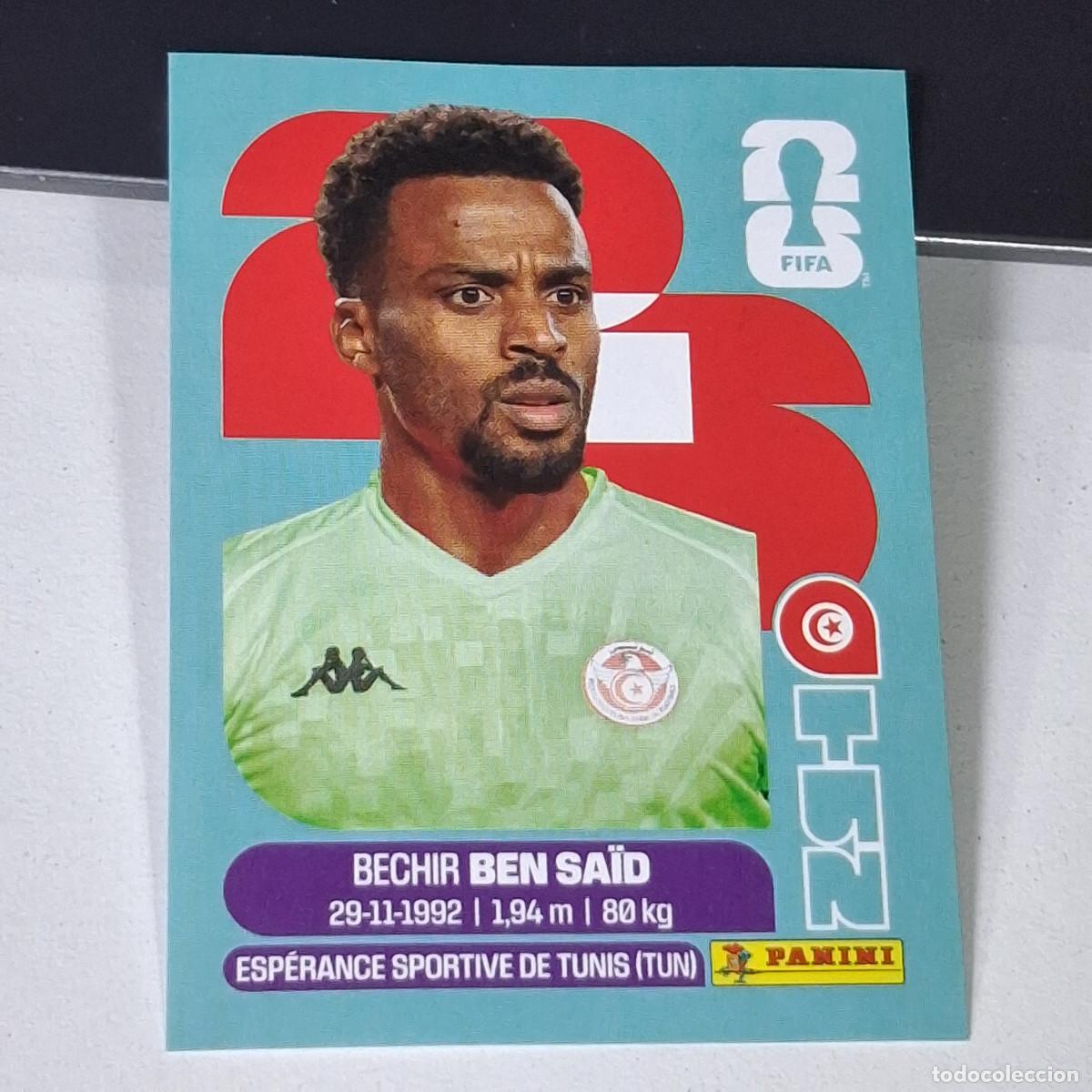 Cromos de F&uacute;tbol: B14 TUN2 BECHIR BEN SAID 2 T&Uacute;NEZ TUNISIA TUN MUNDIAL FIFA WORLD CUP 2026 STICKER PANINI