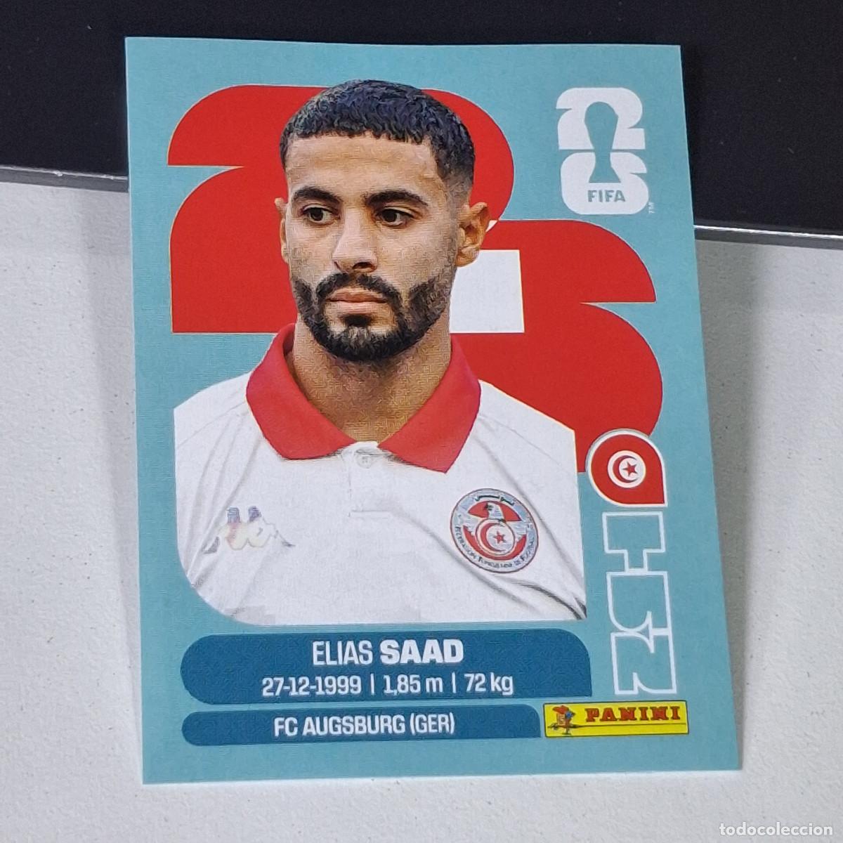 Cromos de F&uacute;tbol: B14 TUN 16 TUN16 ELIAS SAAD T&Uacute;NEZ TUNISIA TUN MUNDIAL FIFA WORLD CUP 2026 STICKER PANINI