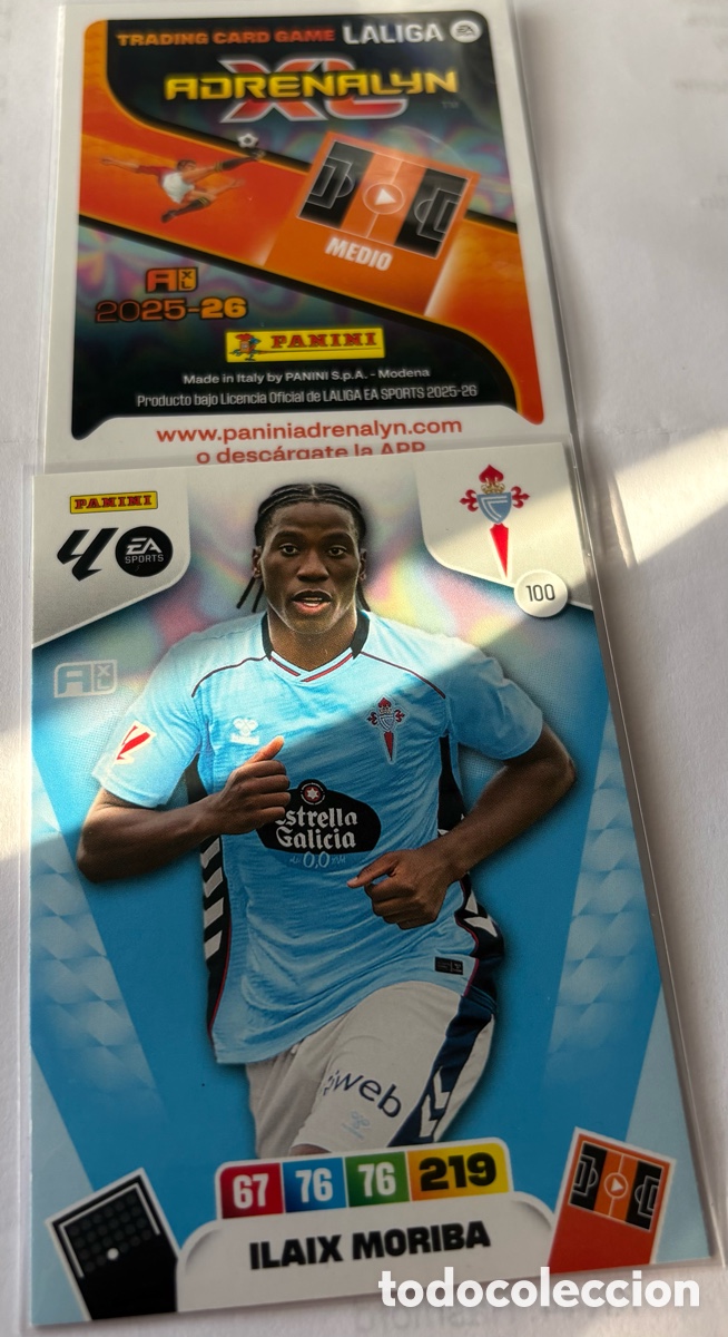 Cromos de F&uacute;tbol: ADRENALYN 2526 CELTA 100
