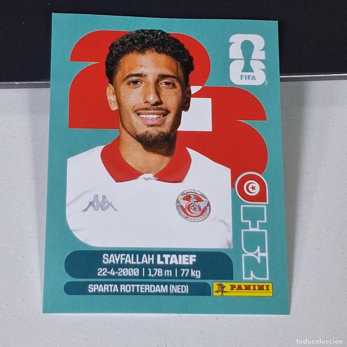 Cromos de F&uacute;tbol: B14 TUN19 SAYFALLAH LTAIEF 19 T&Uacute;NEZ TUNISIA MUNDIAL FIFA WORLD CUP 2026 STICKER PANINI