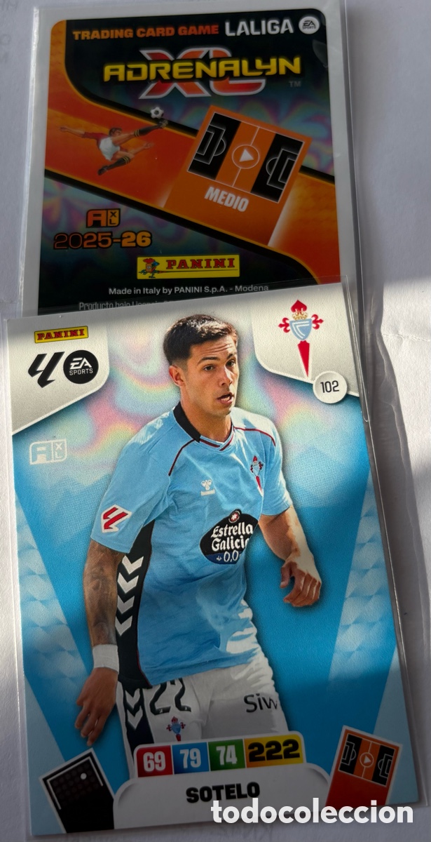 Cromos de F&uacute;tbol: ADRENALYN 25-26 CELTA 102