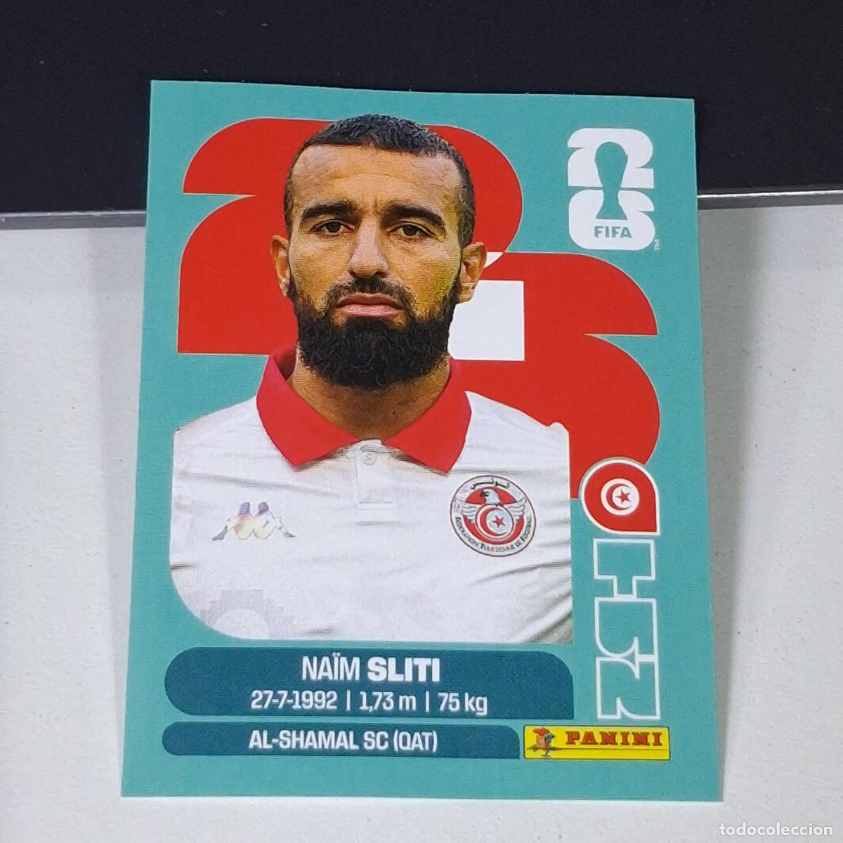 Cromos de F&uacute;tbol: B14 TUN 20 TUN20 NAIM SLITI T&Uacute;NEZ TUNISIA MUNDIAL FIFA WORLD CUP 2026 STICKER PANINI