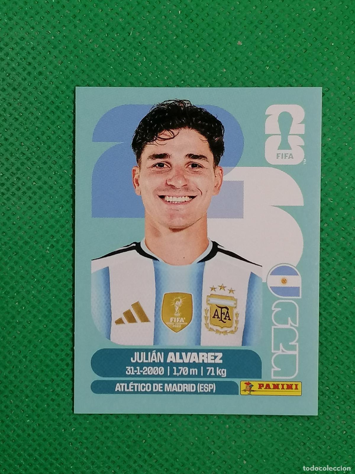 Cromos de F&uacute;tbol: ARG 19 ARG19 JULIAN ALVAREZ ARGENTINA ⚽ PANINI FIFA MUNDIAL WORLD CUP 26 2026 STICKER ⚽