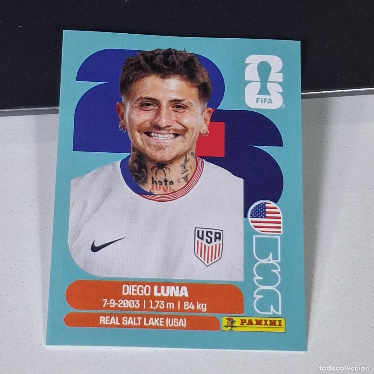 Cromos de F&uacute;tbol: B14 USA 14 USA14 DIEGO LUNA USA ESTADOS UNIDOS USA MUNDIAL FIFA WORLD CUP 2026 STICKER PANINI