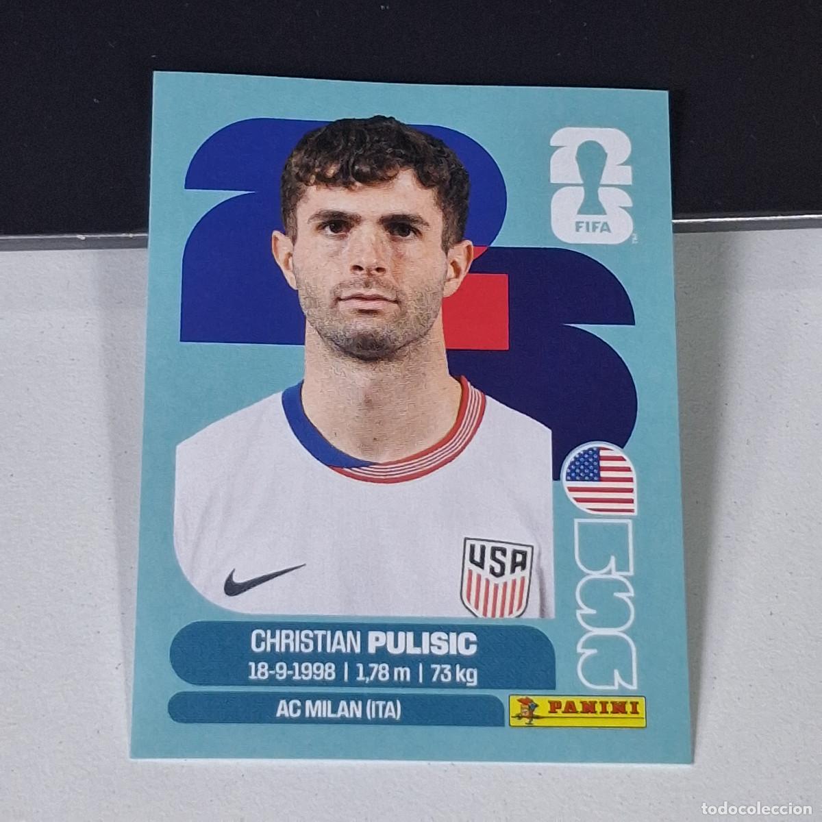 Cromos de Futebol: B14 USA16 CHRISTIAN PULISIC 16 USA ESTADOS UNIDOS USA MUNDIAL FIFA WORLD CUP 2026 STICKER PANINI