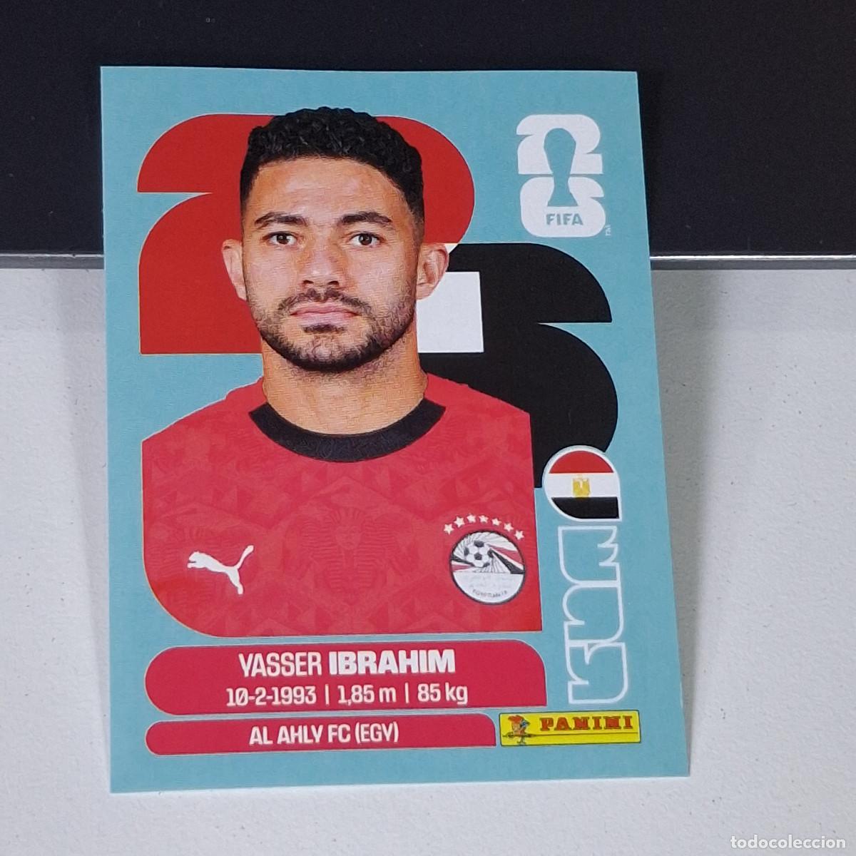 Fu&szlig;ball-Sticker: B14 EGY 5 EGY5 YASSER IBRAHIM EGYPTO EGY EGYPT MUNDIAL FIFA WORLD CUP 2026 STICKER PANINI