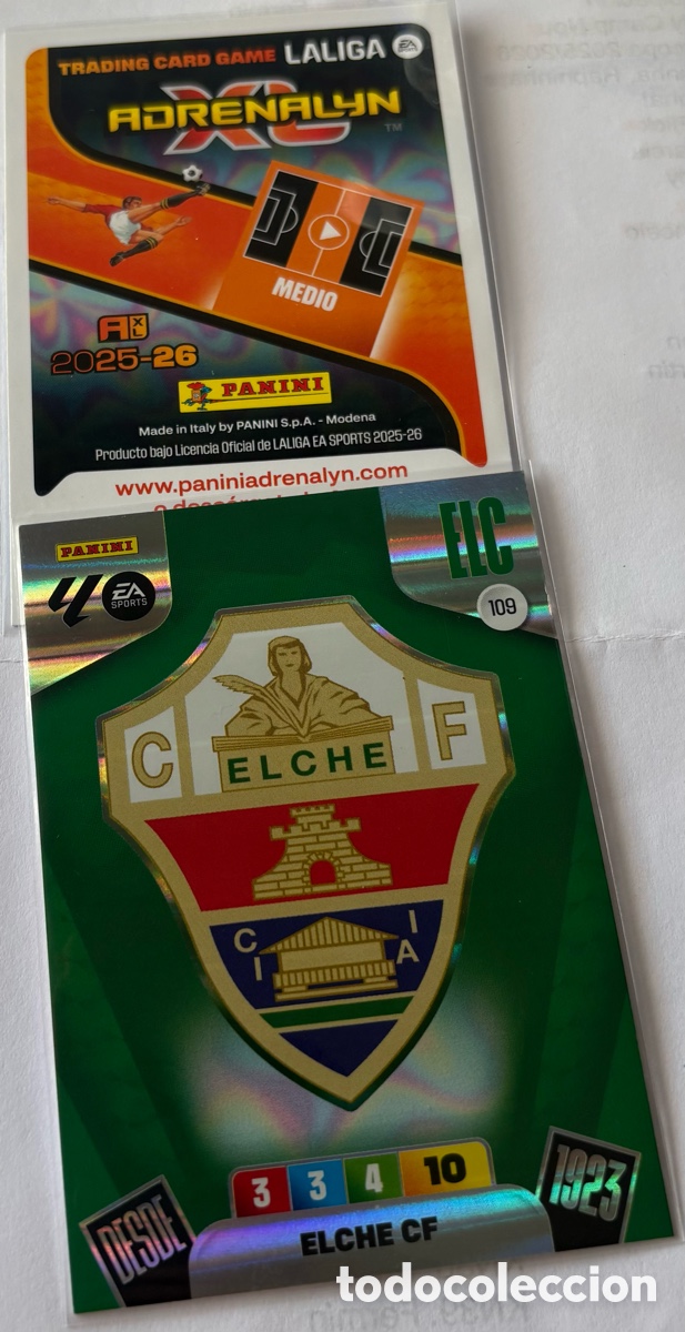Fu&szlig;ball-Sticker: ADRENALYN 2526 ELCHE 109