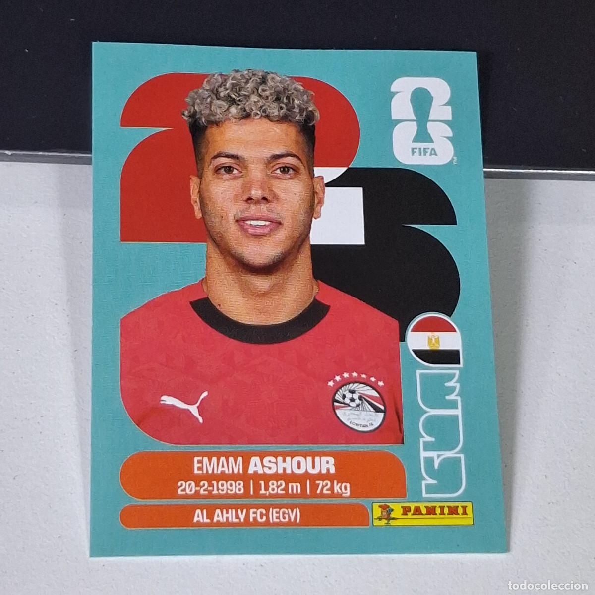 Fu&szlig;ball-Sticker: B14 EGY 15 EGY15 EMAM ASHOUR EGYPTO EGYPT EGY MUNDIAL FIFA WORLD CUP 2026 STICKER PANINI