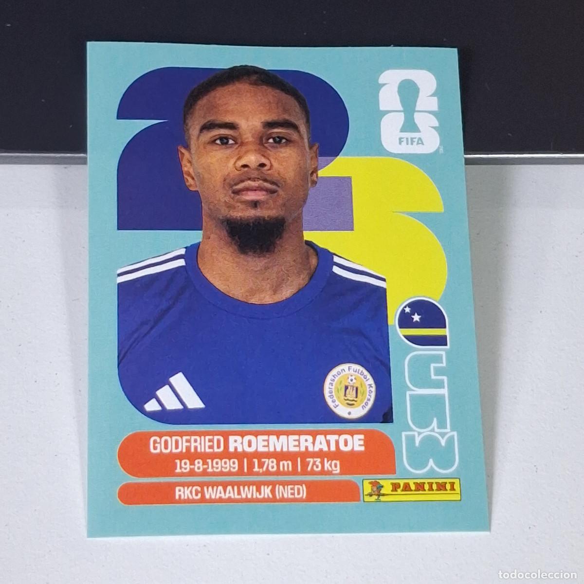 Fu&szlig;ball-Sticker: B14 CUW 10 CUW10 ROEMERATOE CURACAO MUNDIAL FIFA WORLD CUP 2026 STICKER PANINI