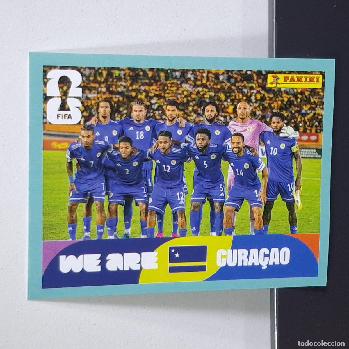 Fu&szlig;ball-Sticker: B14 CUW 13 CUW13 PLANTILLA CURACAO TEAM MUNDIAL FIFA WORLD CUP 2026 STICKER PANINI