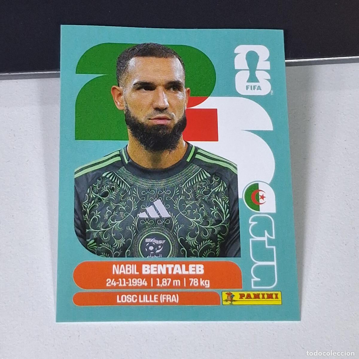 Fu&szlig;ball-Sticker: B14 ALG12 NABIL BENTALAB 12 ARGELIA ALGERIA ALG MUNDIAL FIFA WORLD CUP 2026 STICKER PANINI