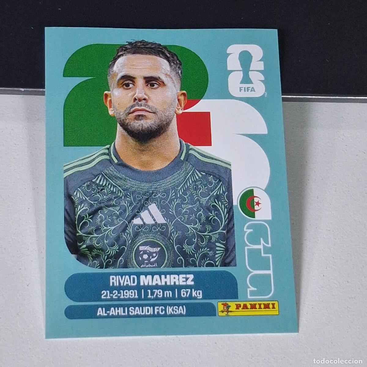 Fu&szlig;ball-Sticker: B14 ALG15 RIYAD MAHREZ 15 ARGELIA ALG MUNDIAL FIFA WORLD CUP 2026 STICKER PANINI