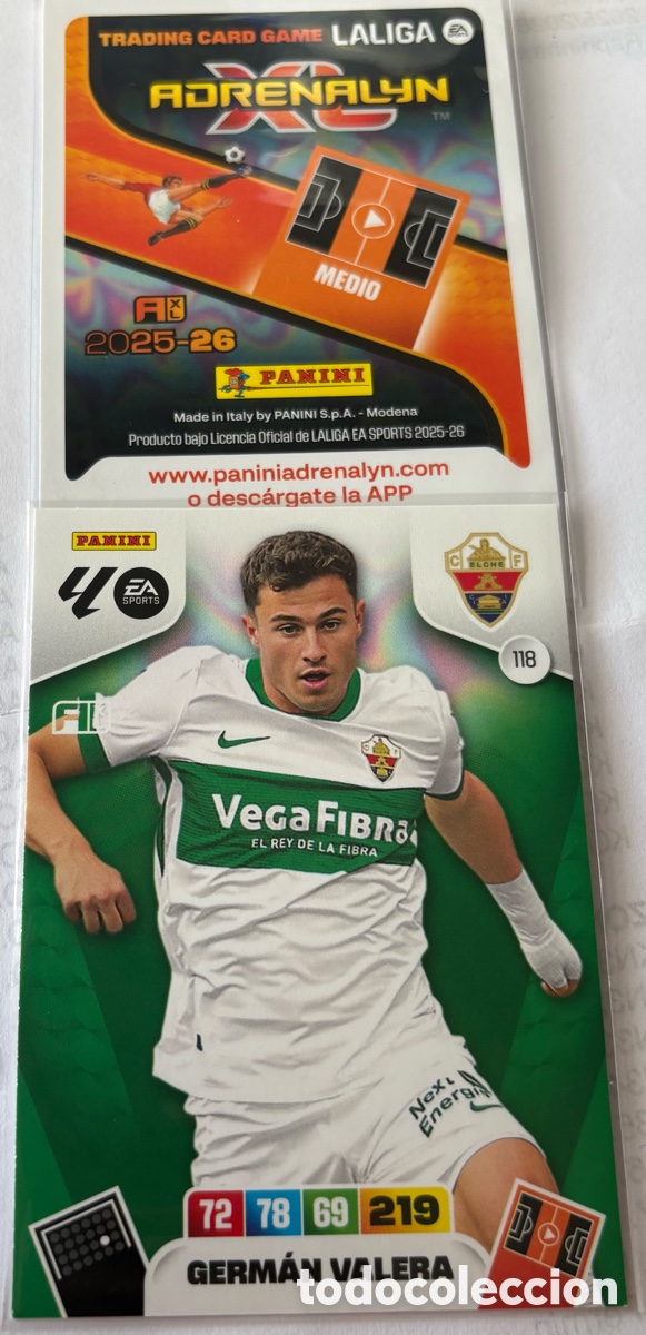 Fu&szlig;ball-Sticker: ADRENALYN 25-26 ELCHE 118