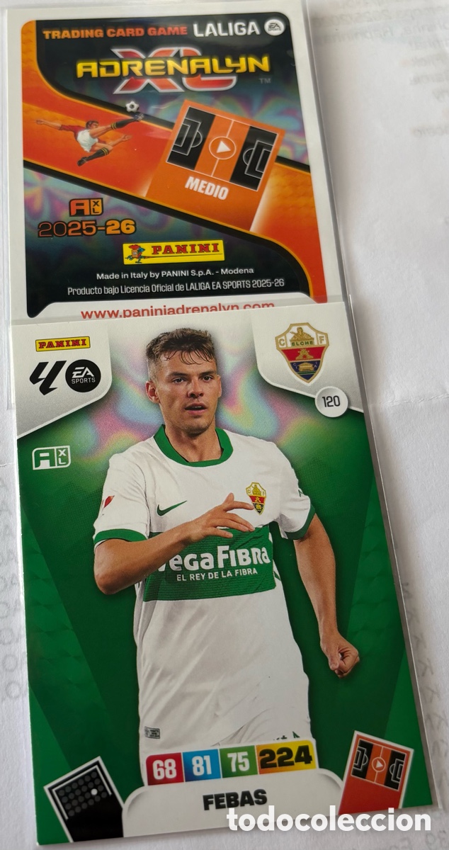 Fu&szlig;ball-Sticker: ADRENALYN 25-26 ELCHE 120