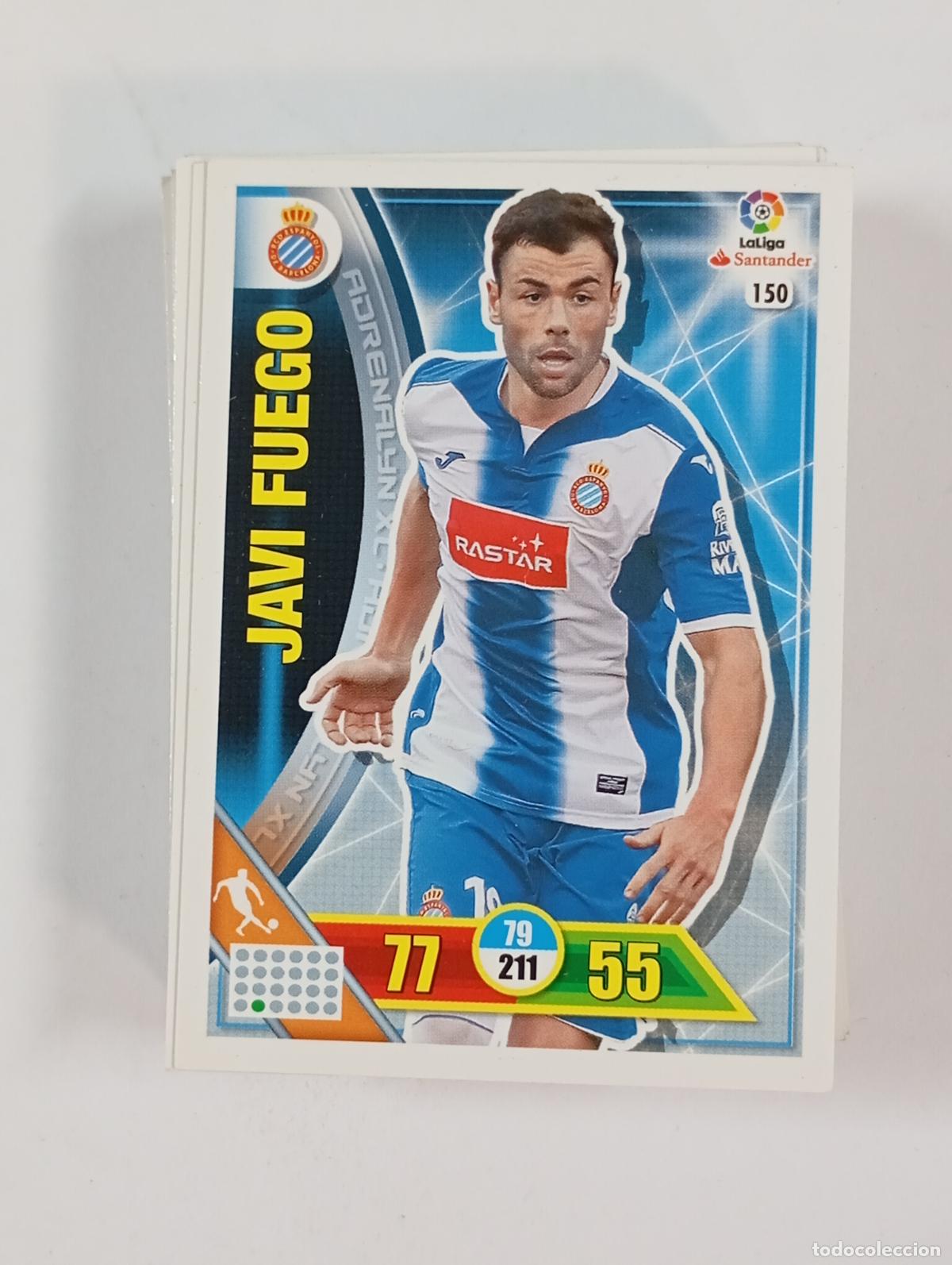 Cromos de F&uacute;tbol: CROMO TARJETA ADRENALYN. LIGA 2016-17. TDKP29H