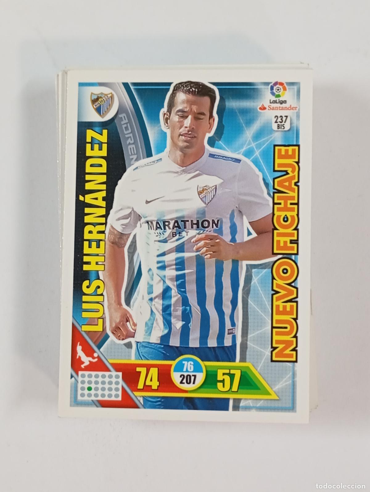 Cromos de F&uacute;tbol: CROMO TARJETA ADRENALYN. LIGA 2016-17. TDKP29H
