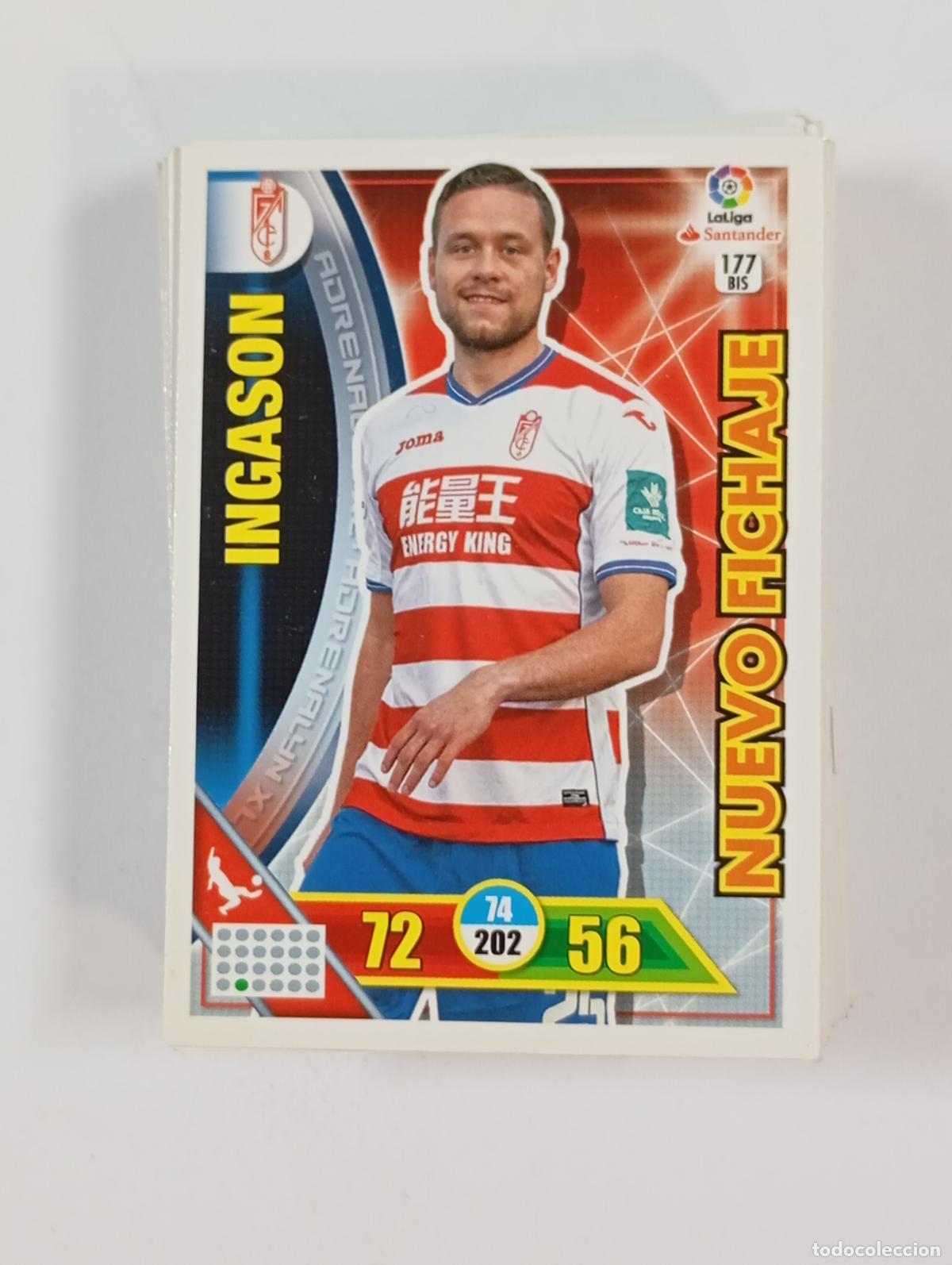 Cromos de F&uacute;tbol: CROMO TARJETA ADRENALYN. LIGA 2016-17. TDKP29H