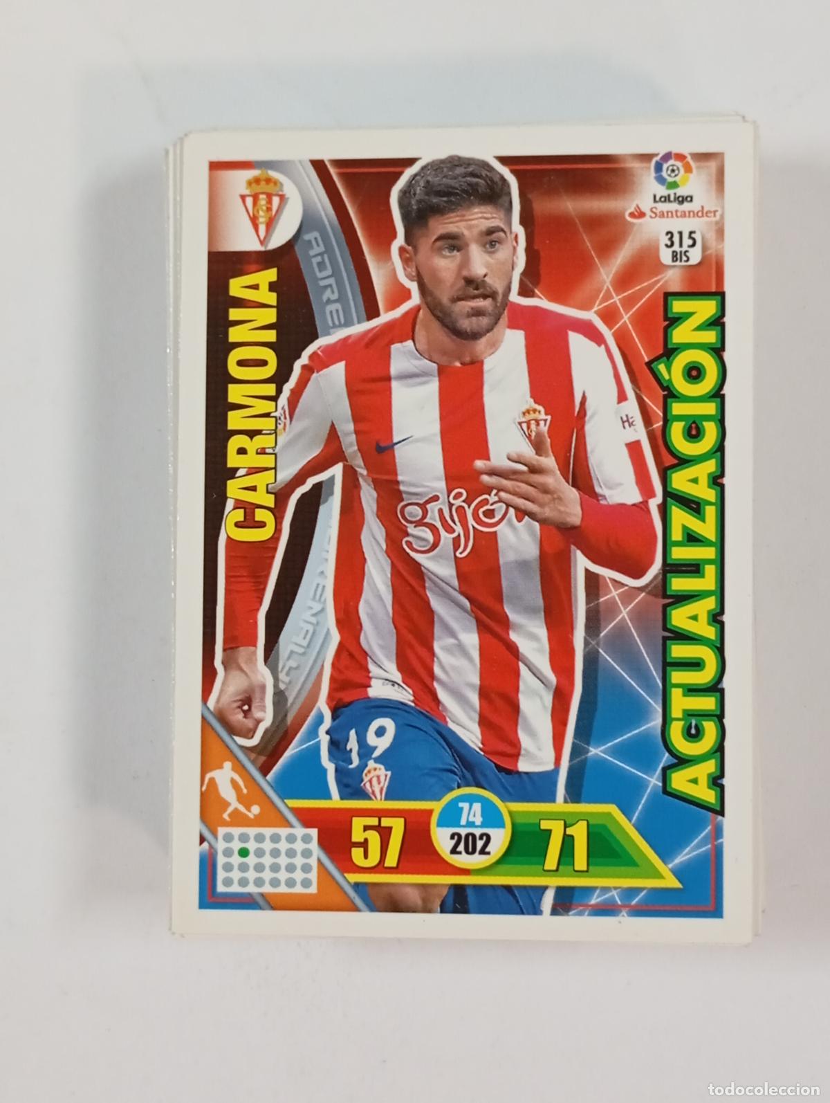 Cromos de F&uacute;tbol: CROMO TARJETA ADRENALYN. LIGA 2016-17. TDKP29H