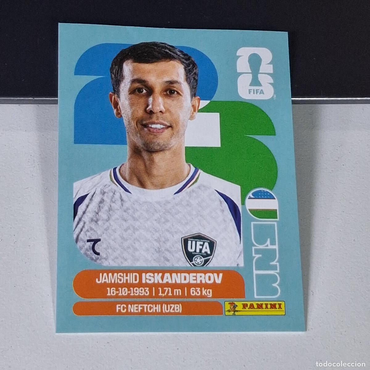Cromos de F&uacute;tbol: B14 UZB12 JAMSHID ISKANDEROV 12 UZBEKIST&Aacute;N UZB MUNDIAL FIFA WORLD CUP 2026 STICKER PANINI