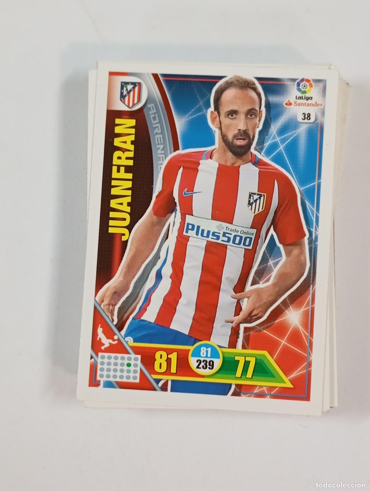 Cromos de F&uacute;tbol: CROMO TARJETA ADRENALYN. LIGA 2016-17. TDKP29H