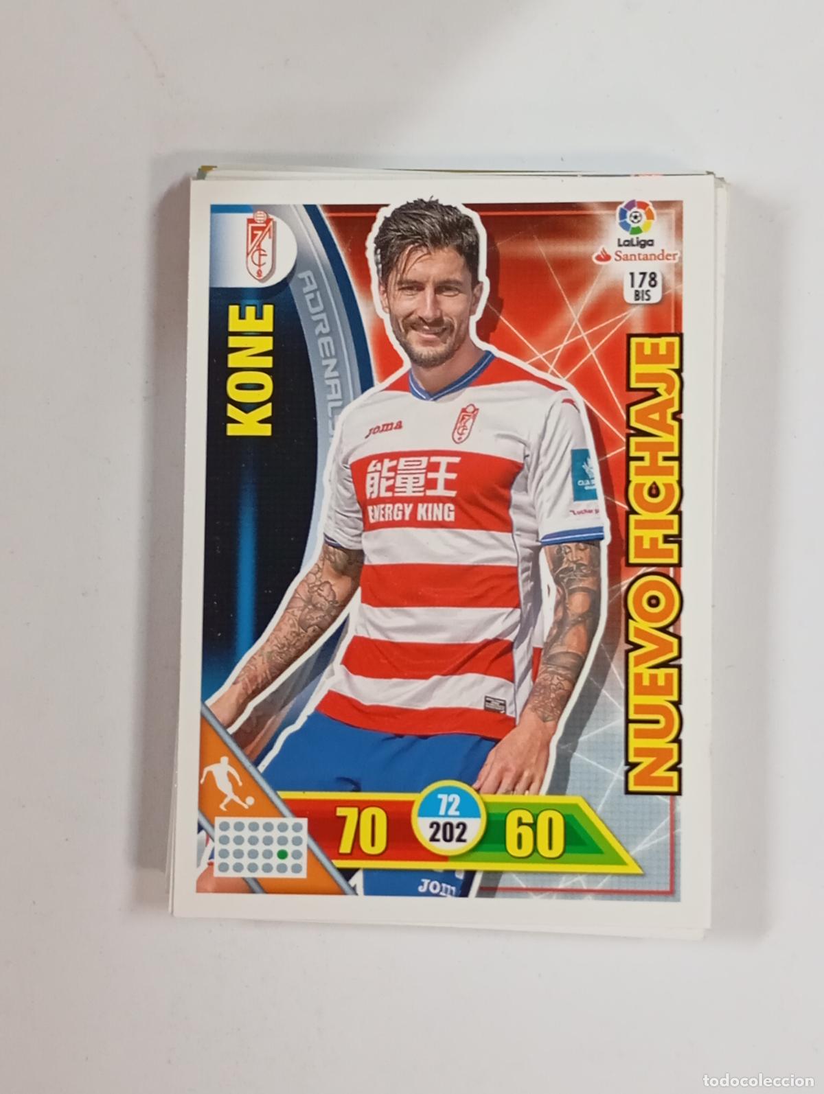 Cromos de Futebol: CROMO TARJETA ADRENALYN. LIGA 2016-17. TDKP29H