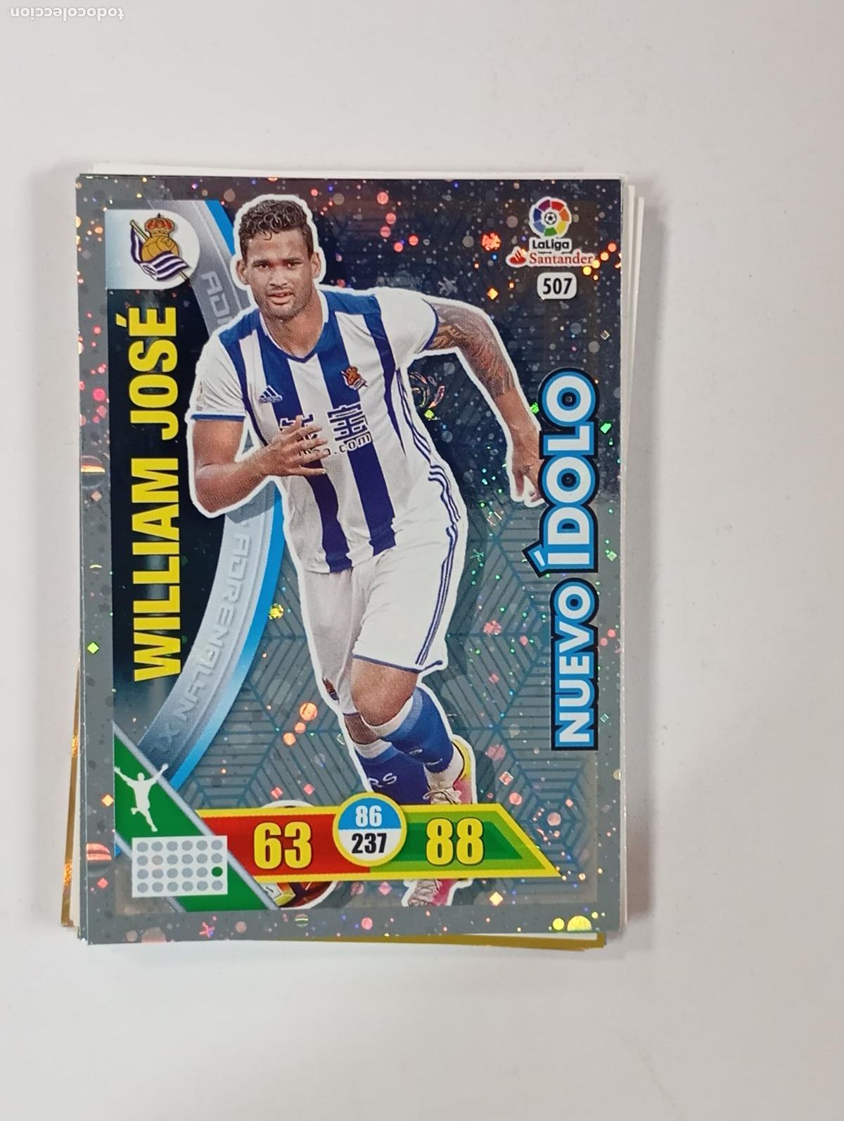 Cromos de Futebol: CROMO TARJETA ADRENALYN. LIGA 2016-17. TDKP29H
