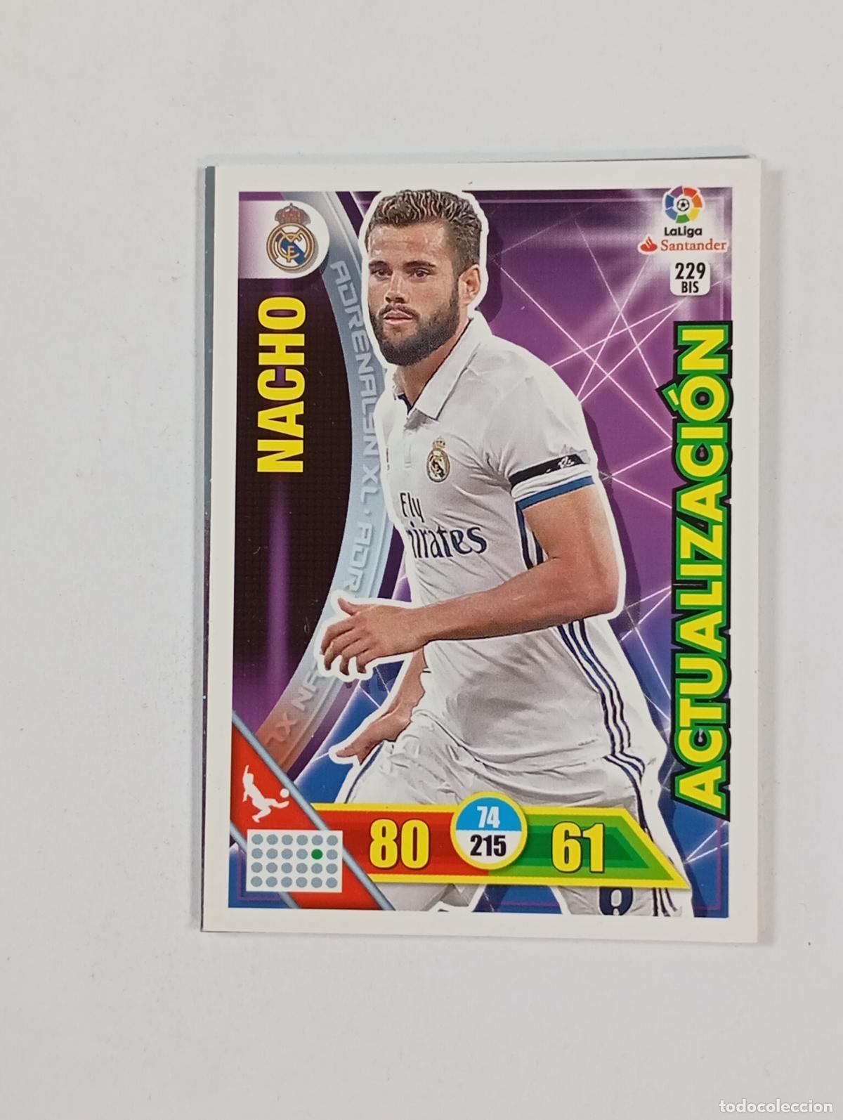 Fu&szlig;ball-Sticker: CROMO TARJETA ADRENALYN. LIGA 2016-17. TDKP29H