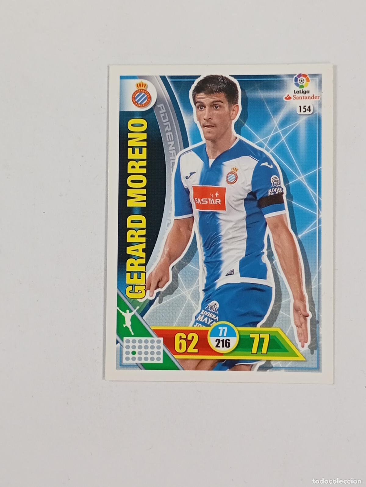 Fu&szlig;ball-Sticker: CROMO TARJETA ADRENALYN. LIGA 2016-17. TDKP29H