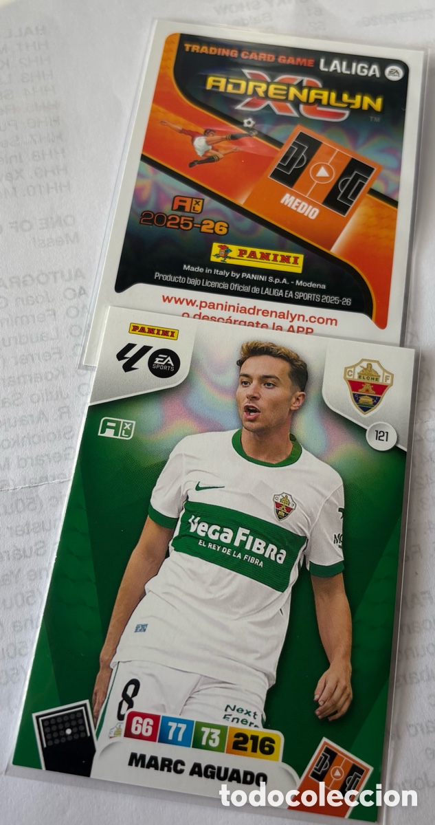 Cromos de F&uacute;tbol: ADRENALYN 26-26 121 ELCHE