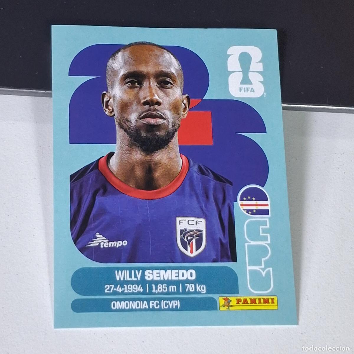 Cromos de F&uacute;tbol: B14 CPV 19 CPV19 WILLY SEMEDO CABO VERDE CAPE CPV MUNDIAL FIFA WORLD CUP 2026 STICKER PANINI
