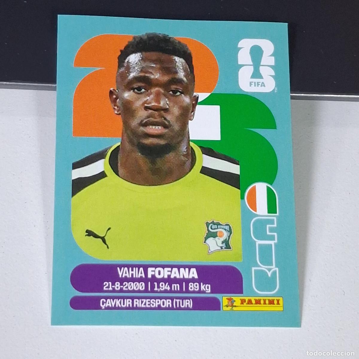 Cromos de F&uacute;tbol: B14 CIV2 YAHIA FOFANA 2 COSTA DE MARFIL CIV MUNDIAL FIFA WORLD CUP 2026 STICKER PANINI