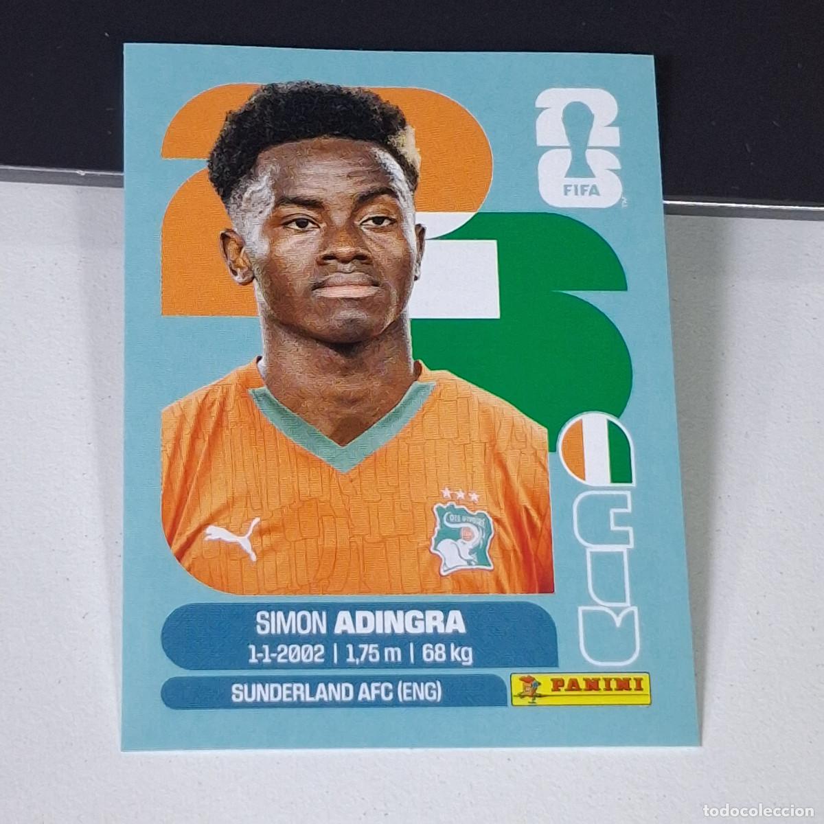 Cromos de F&uacute;tbol: B14 CIV 17 CIV17 SIMON ADINGR COSTA DE MARFIL IVORY COAST MUNDIAL FIFA WORLD CUP 2026 STICKER PANINI