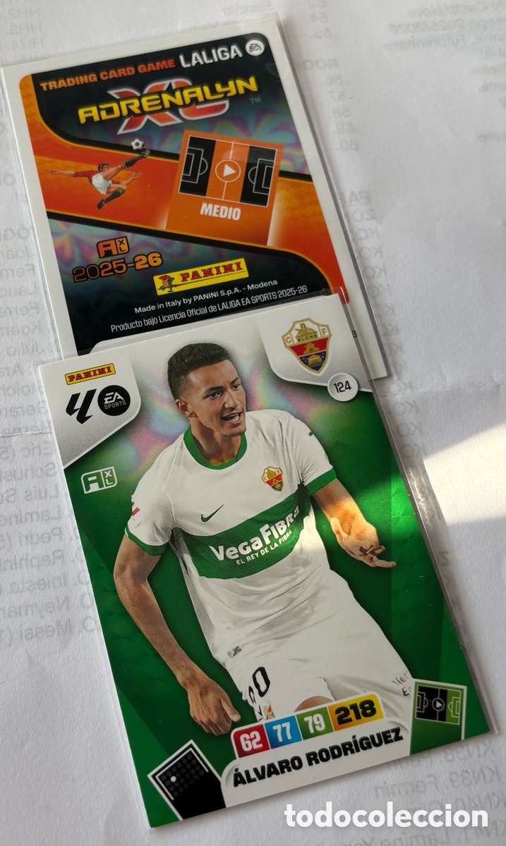 Cromos de F&uacute;tbol: ADRENALYN 25-26 ELCHE 124