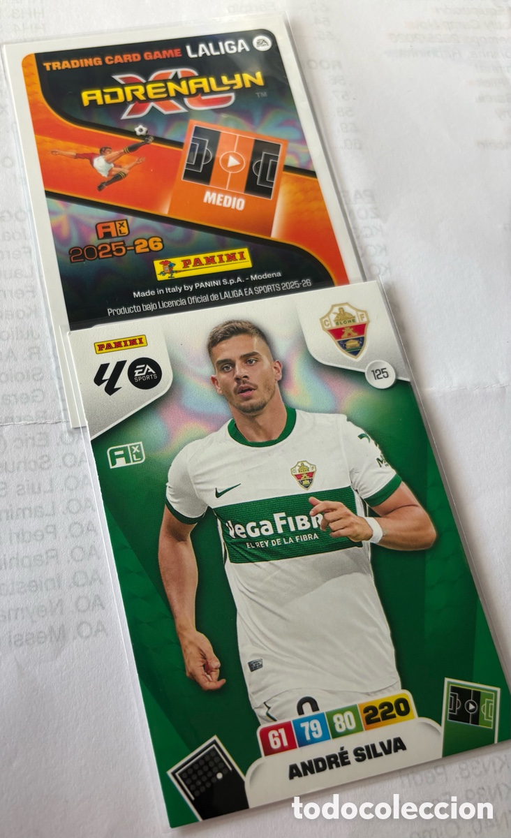 Cromos de F&uacute;tbol: ADRENALYN 25-26 ELCHE 125