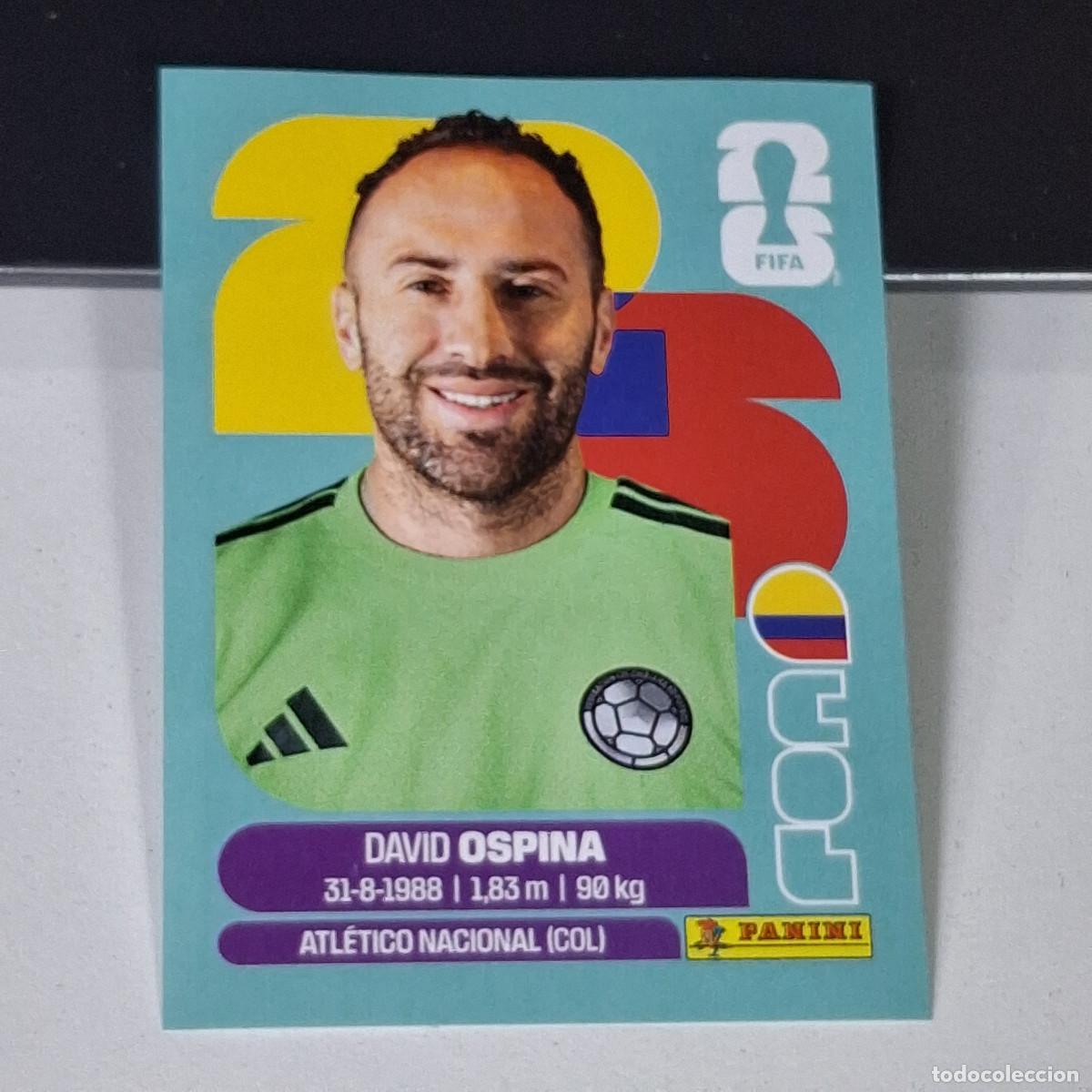 Cromos de F&uacute;tbol: B14 COL 3 COL3 DAVID OSPINA COLOMBIA MUNDIAL FIFA WORLD CUP 2026 STICKER PANINI