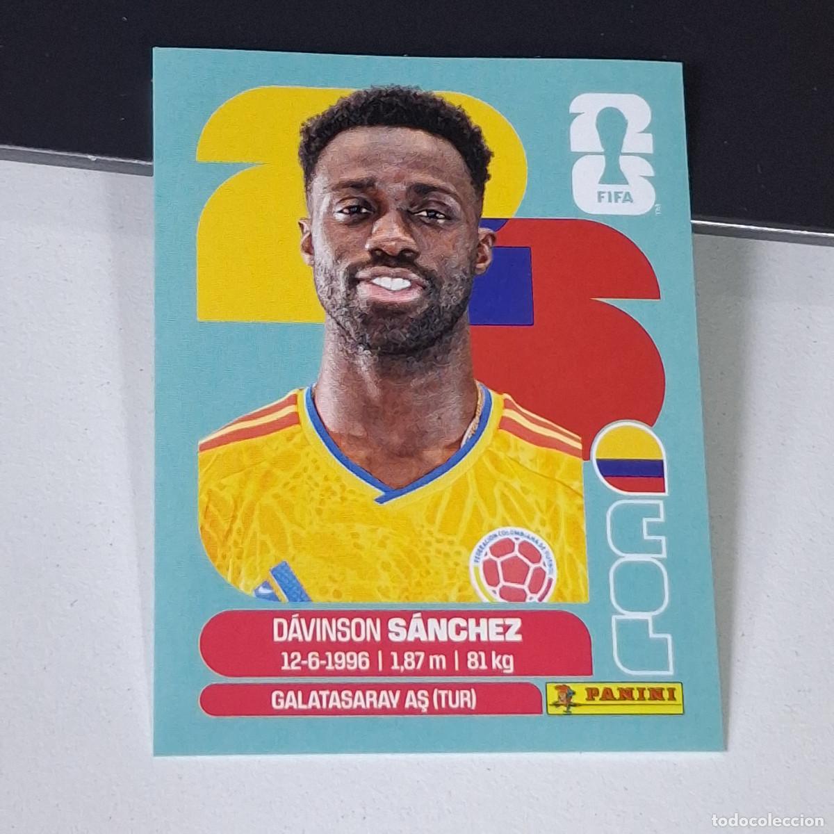 Cromos de F&uacute;tbol: B14 COL 4 COL4 DAVINSON SANCHEZ COLOMBIA COL MUNDIAL FIFA WORLD CUP 2026 STICKER PANINI