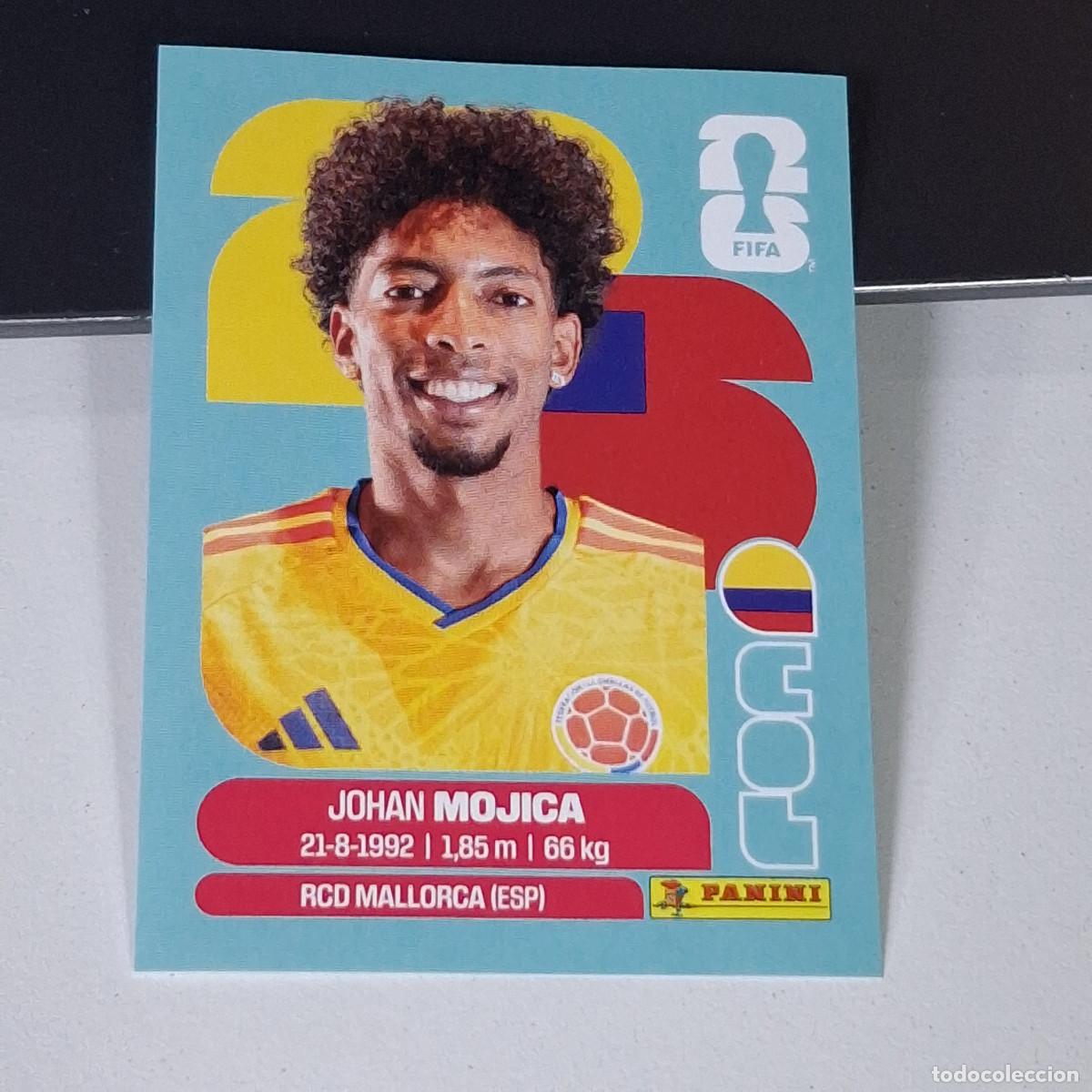Cromos de F&uacute;tbol: B14 COL7 JOHAN MOJICA 7 COLOMBIA COL MUNDIAL FIFA WORLD CUP 2026 STICKER PANINI