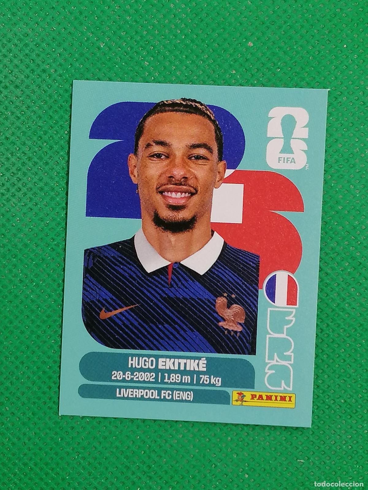 Cromos de F&uacute;tbol: FRA 19 FRA19 HUGO EKITIKE FRANCIA ⚽ PANINI FIFA MUNDIAL WORLD CUP 26 2026 STICKER ⚽
