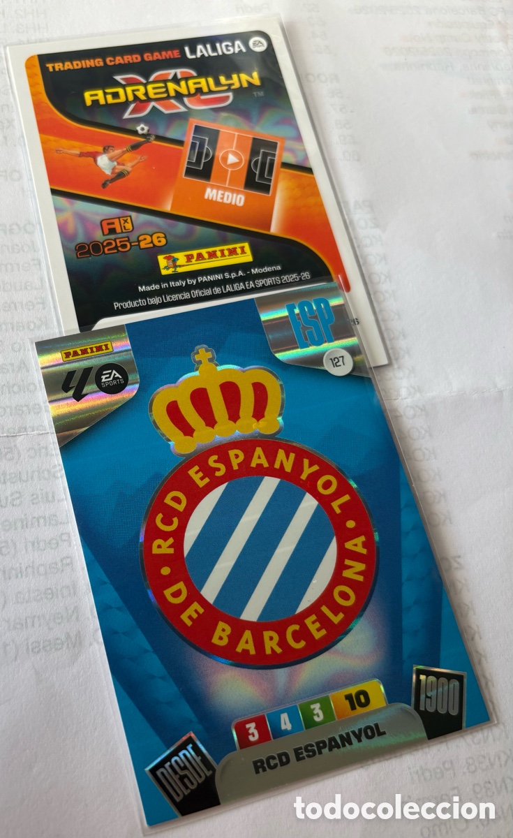 Cromos de F&uacute;tbol: ADRENALYN 25-26 ESPANYOL 127