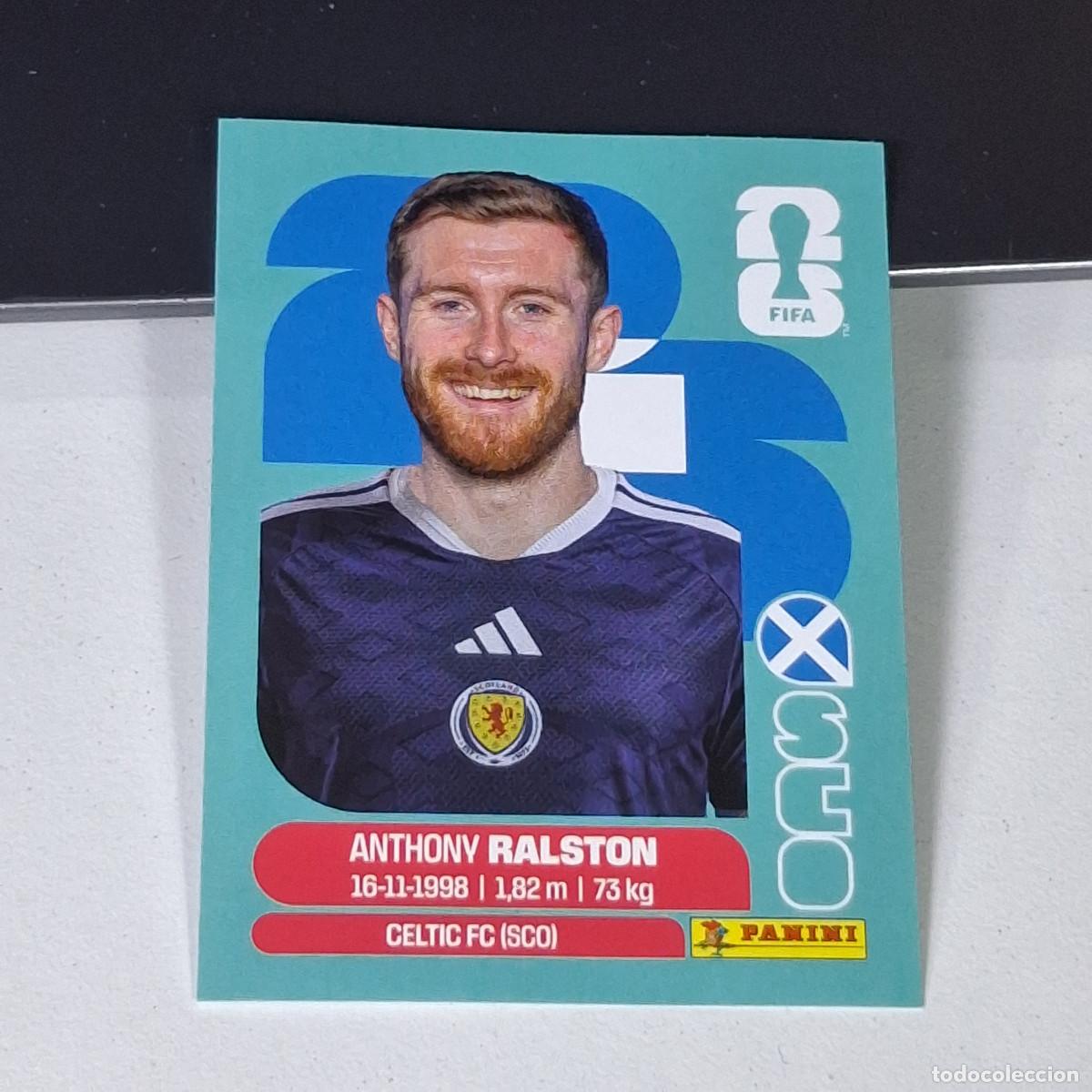 Cromos de F&uacute;tbol: B14 SCO9 ANTHONY RALSTON 9 ESCOCIA SCOTLAND SCO MUNDIAL FIFA WORLD CUP 2026 STICKER PANINI